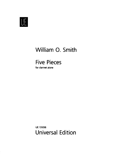 FIVE PIECES for Clarinet Solo