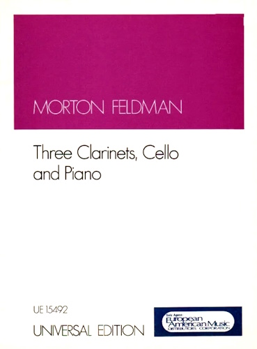 THREE CLARINETS, CELLO AND PIANO