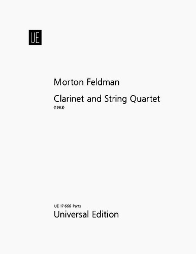 CLARINET AND STRING QUARTET (1983) parts