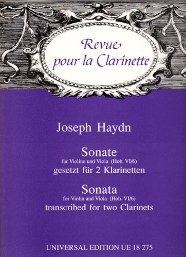 SONATA Hob.VI:6 (playing score)