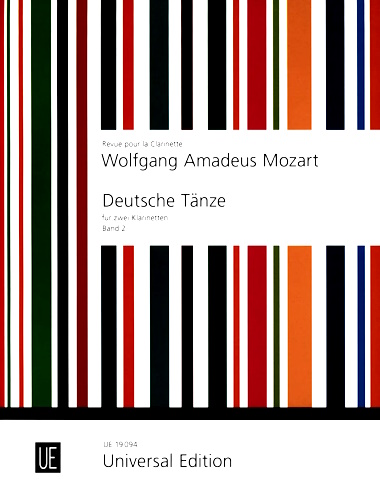 GERMAN DANCES II  KV600/1-6, KV602/1-4, KV605/1,3