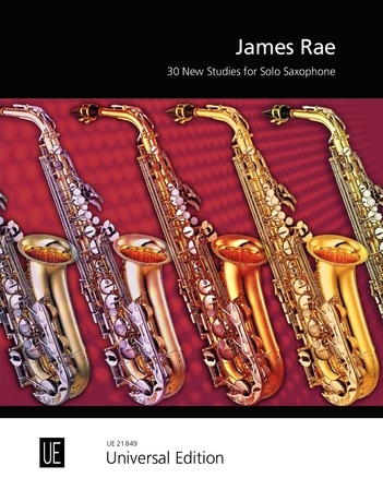 30 NEW STUDIES for Solo Saxophone