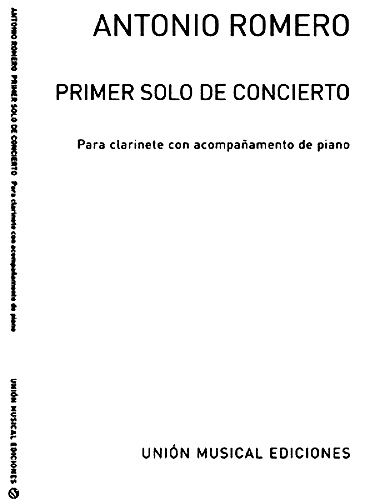 PRIMER SOLO DE CONCIERTO
