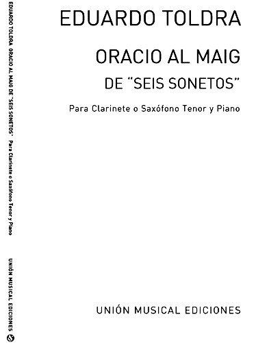 ORACIO AL MAIG de 'Seis Sonetos'