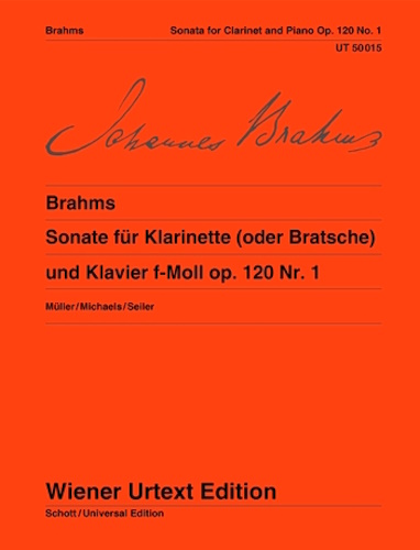 SONATA in F minor Op.120 No.1 (Wiener Urtext)