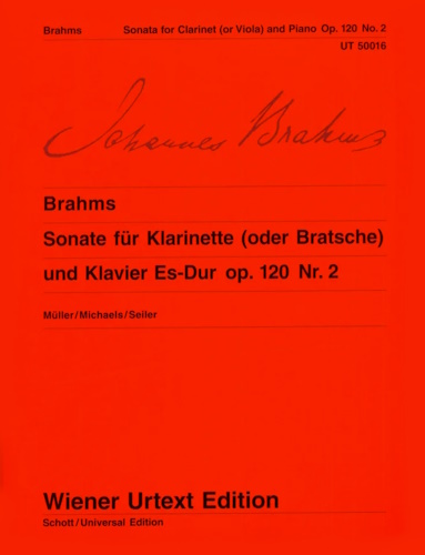 SONATA in Eb major Op.120 No.2 (Wiener Urtext)