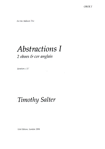 ABSTRACTIONS I score