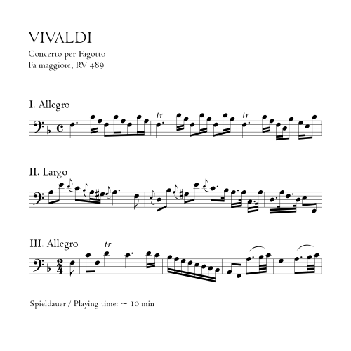 CONCERTO in F major RV489, F VIII No.20, P.305, RN 40 No.21