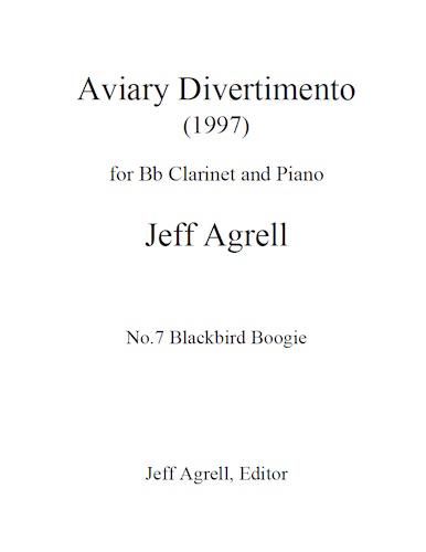 AVIARY DIVERTIMENTO No.7: Blackbird Boogie