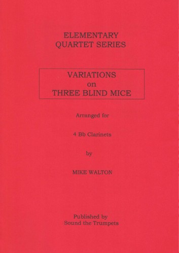 VARIATIONS ON THREE BLIND MICE (score & parts)