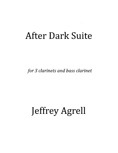 AFTER DARK SUITE (score & parts)