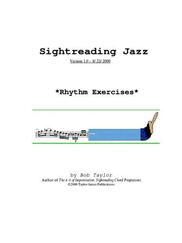 SIGHTREADING JAZZ + CD Treble Clef - Rhythms & Melodies