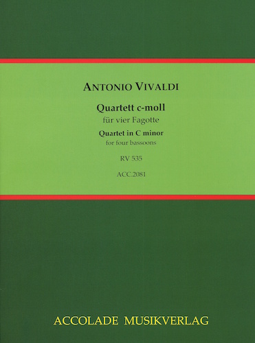 CONCERTO in C minor RV535 (score & parts)
