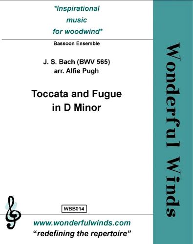 TOCCATA AND FUGUE in D minor, BWV 565 (score & parts)