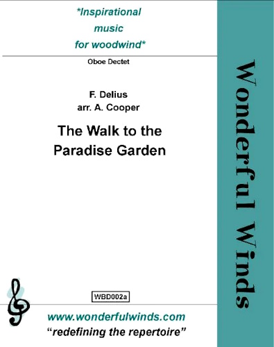 THE WALK TO THE PARADISE GARDEN (score and parts)