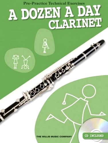 A DOZEN A DAY Clarinet + CD