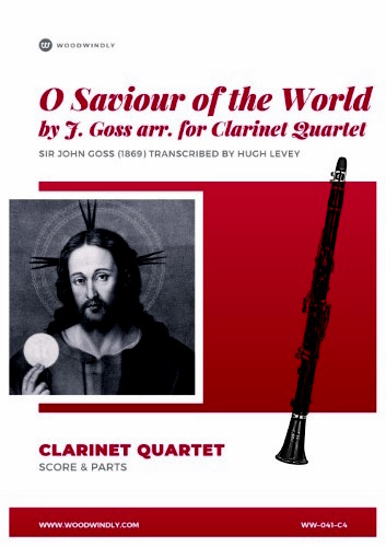 O SAVIOUR OF THE WORLD (score & parts)