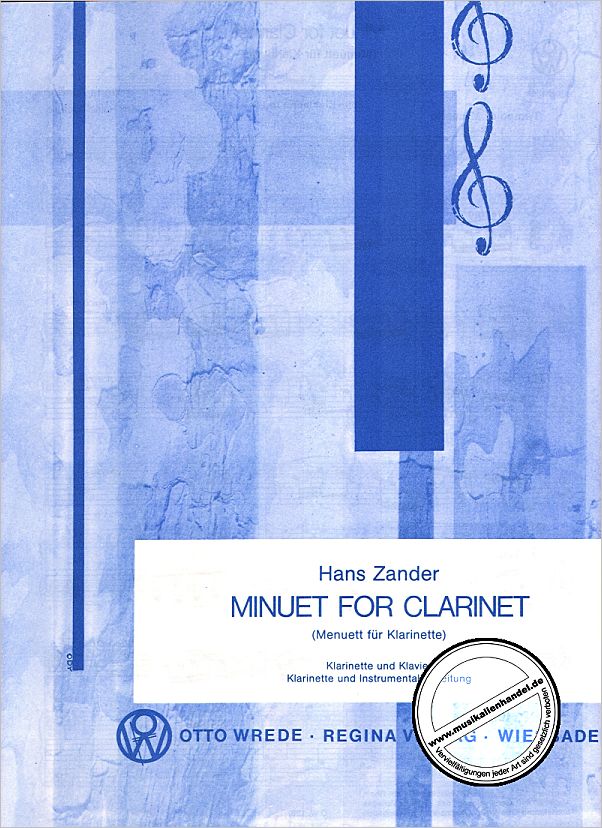 MINUET FOR CLARINET