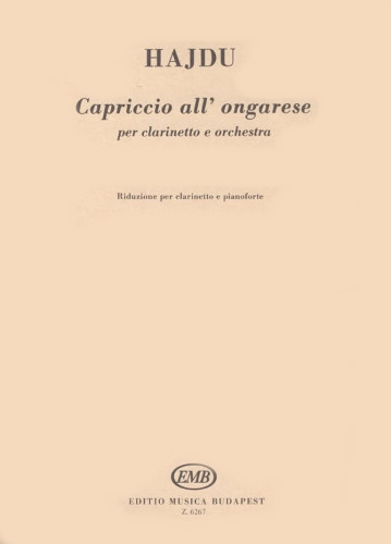 CAPRICCIO ALL'ONGARESE