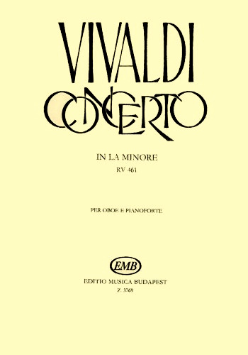 CONCERTO in A minor FVII/5 PV42 RV461 Op.39 No.2