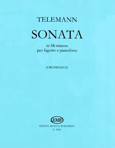 SONATA in E minor