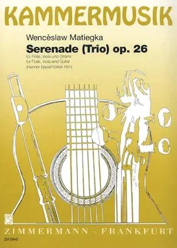 SERENADE (Trio) Op.26 score & parts