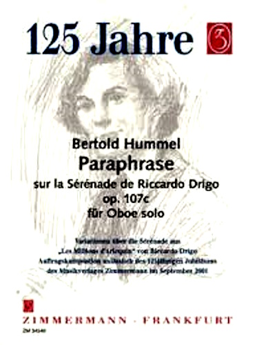 PARAPHRASE on the Serenade by Riccardo Drigo Op.107c
