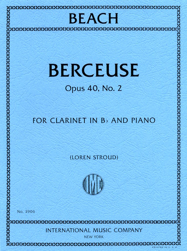 BERCEUSE Op.40 No.2
