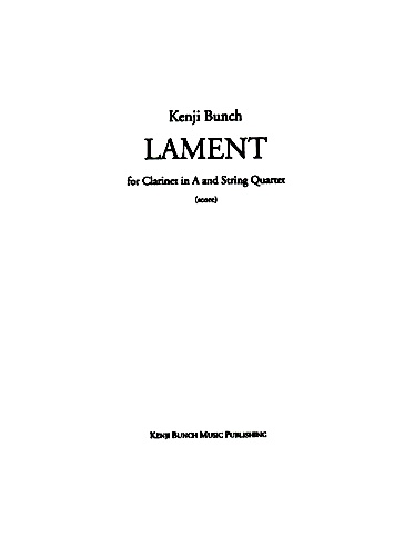 LAMENT score and parts