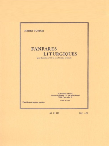 FANFARES LITURGIQUES (score & parts)