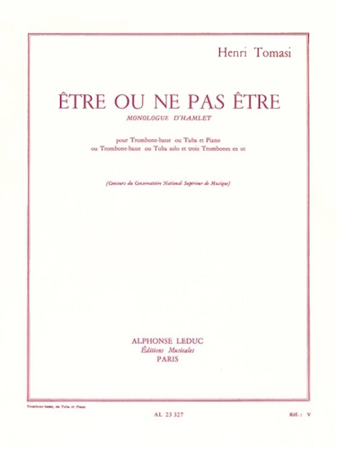 ETRE OU NE PAS ETRE