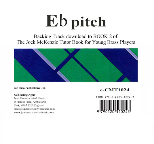 THE JOCK McKENZIE TUTOR Book 2 for Eb Instruments - Backing Tracks