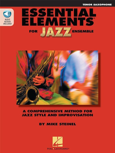 ESSENTIAL ELEMENTS for Jazz Ensemble + Online Audio (Tenor Sax)