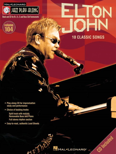 ELTON JOHN Jazz Playalong + CD