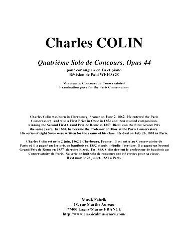 SOLO DE CONCOURS No.4 Op.44