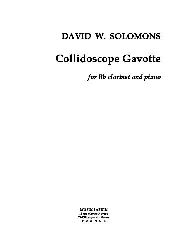 COLLIDOSCOPE GAVOTTE