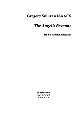 THE ANGEL'S PAVANNE