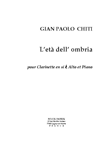 L'ETA DELL'OMBRA