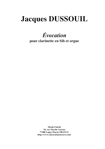 EVOCATION