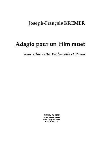 ADAGIO pour Un Film Muet