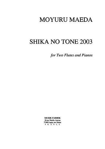 SHIKA NO TONE 2003