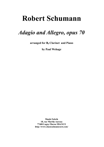 ADAGIO AND ALLEGRO Op.70