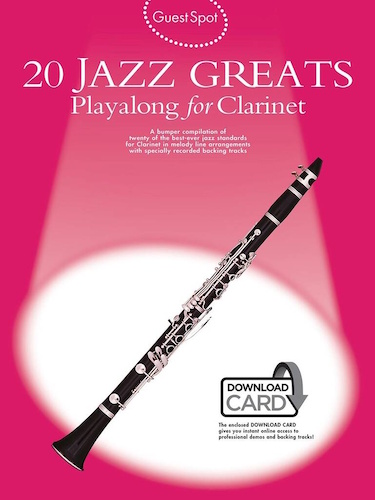 GUEST SPOT: 20 Jazz Greats Playalong + Onlline Audio