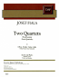 TWO QUARTETS (score & parts)
