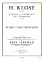ETUDES CARACTERISTIQUES