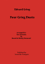 FOUR GRIEG DUETS