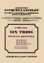 TRIO in C major Op.7 No.1 (set of parts)