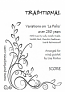VARIATIONS ON 'LA FOLIA'