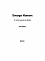 STRANGE HUMORS (score & parts)