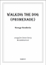 WALKING THE DOG (PROMENADE) score & parts